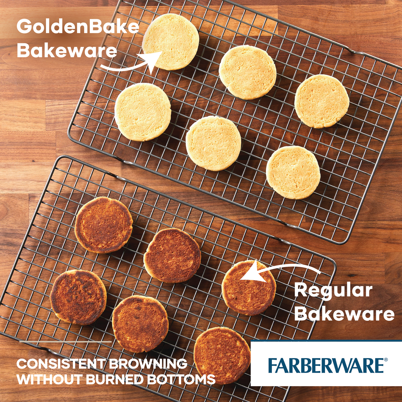 2-Piece Nonstick Round Cake Pan Set