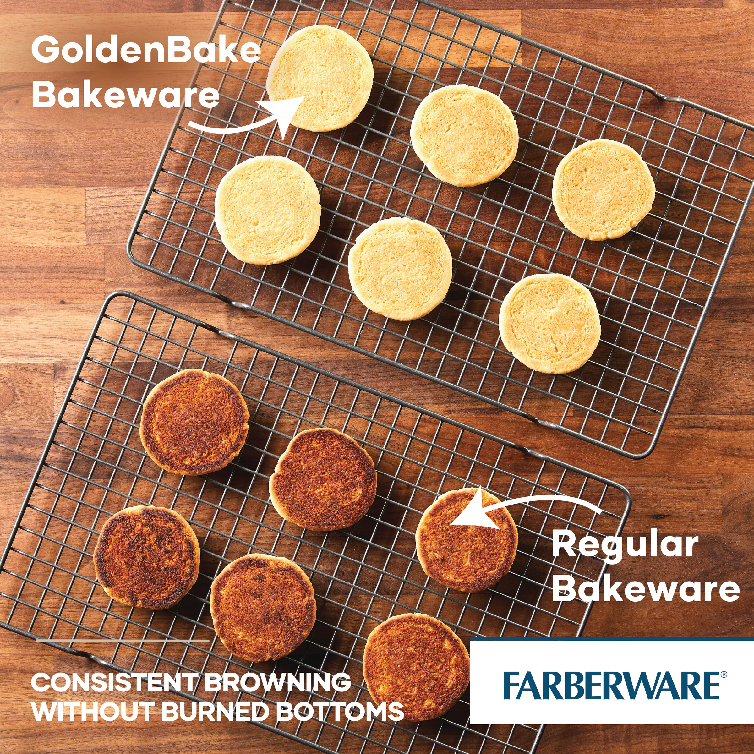 2-Piece Nonstick Round Cake Pan Set