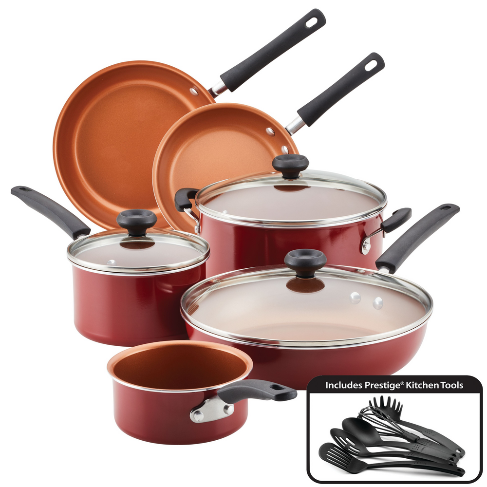 14-Piece Aluminum Cookware Set - 20890449117236