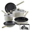 Discover the ultimate cooking convenience with our 12-Piece Nonstick Cookware Set, which includes pots, pans, and kitchen tools featuring sleek gray handles. Designed with PowerDiamond nonstick technology, this collection guarantees easy food release and exceptional durability for a seamless culinary experience.