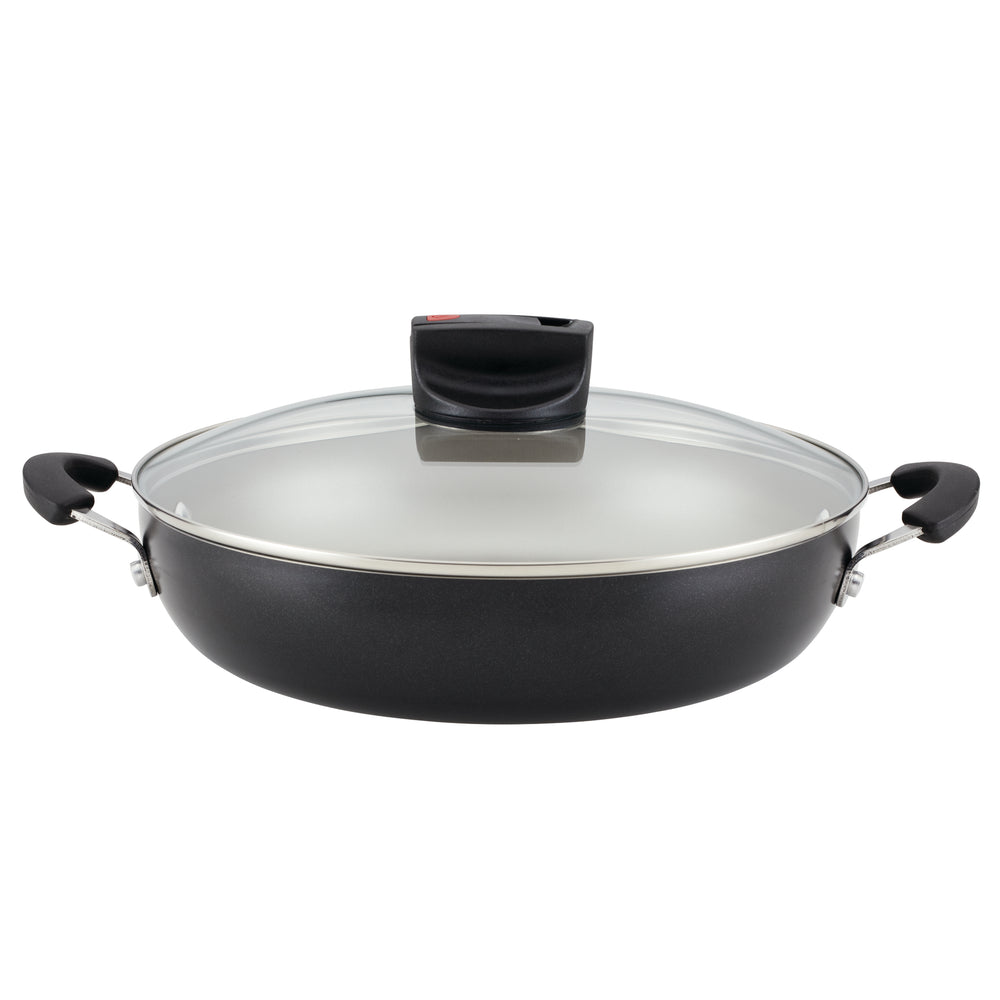 Farberware Aluminum 11.25 Nonstick Everything Pan with Lid