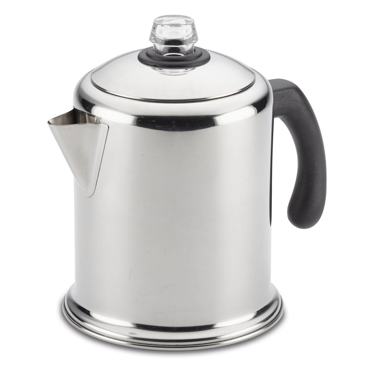 Farberware Stove Top Percolator Coffee Pot Maker Stainless Steel 8-Cup EUC