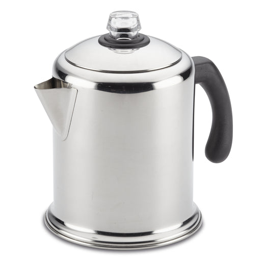 Camping Coffee Pot ,Percolator Coffee Pot (4 Cup) Stainless Steel Coffee  Maker Stovetop Moka Pot Coffee Maker Kitchen Supplies, Camping Coffee Pot