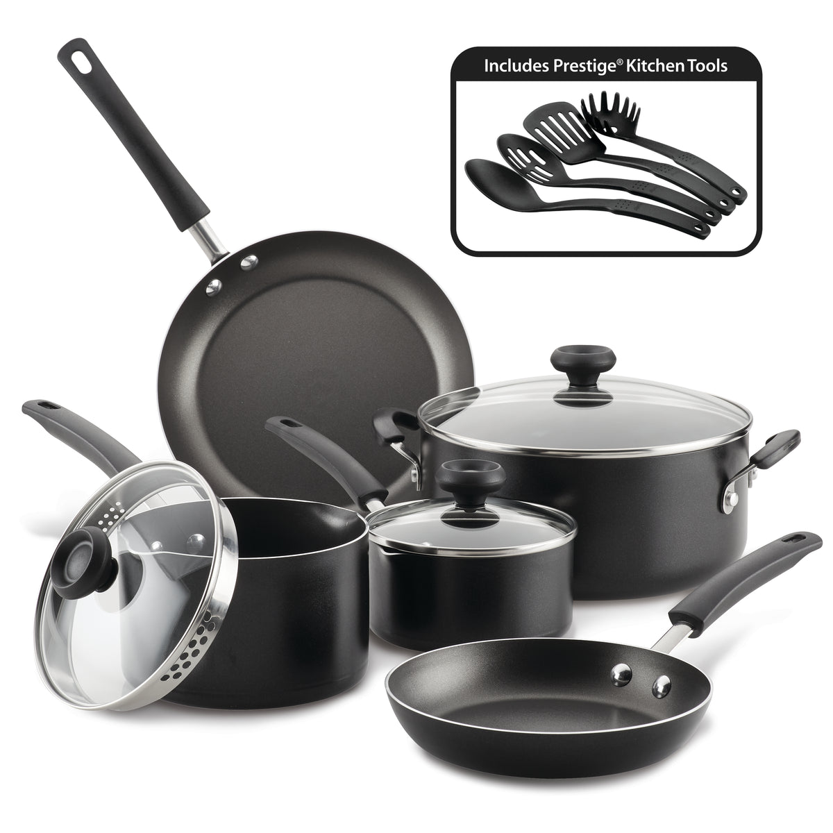 12 Piece Nonstick Cookware Set