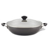 Enjoy effortless stir fries with the 12.25-Inch Nonstick Wok, which includes handles and a glass lid.