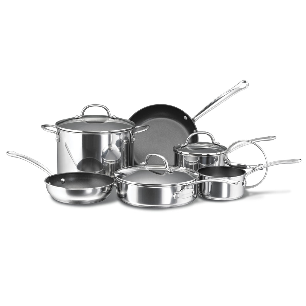 10-Piece Nonstick Cookware Set