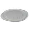 Nonstick Pizza Pan on a white background, ideal for achieving crispy crusts with its perforated design.