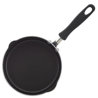 Nonstick saucepan featuring DiamondMax nonstick technology, complete with a black handle and showcased against a white background.