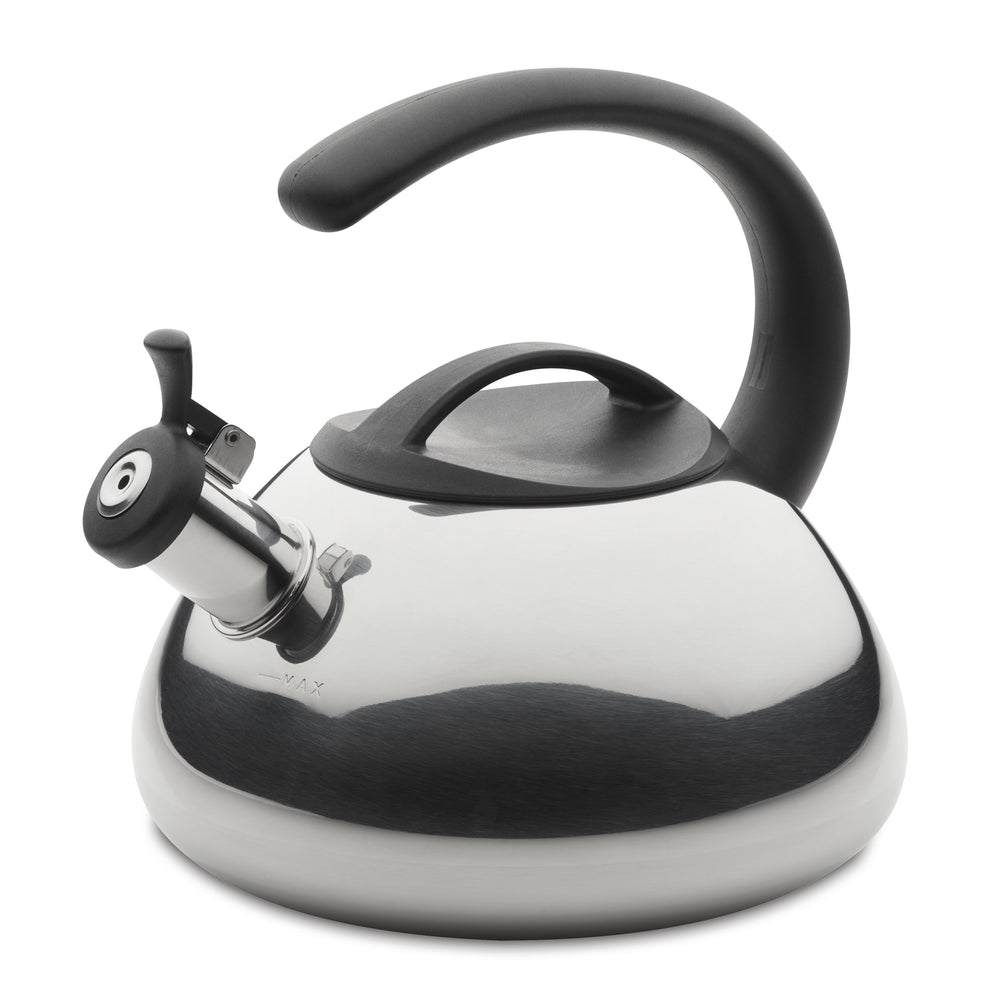 Whistling Stove top Tea Kettle Stainless Steel, Hot Water Fast to