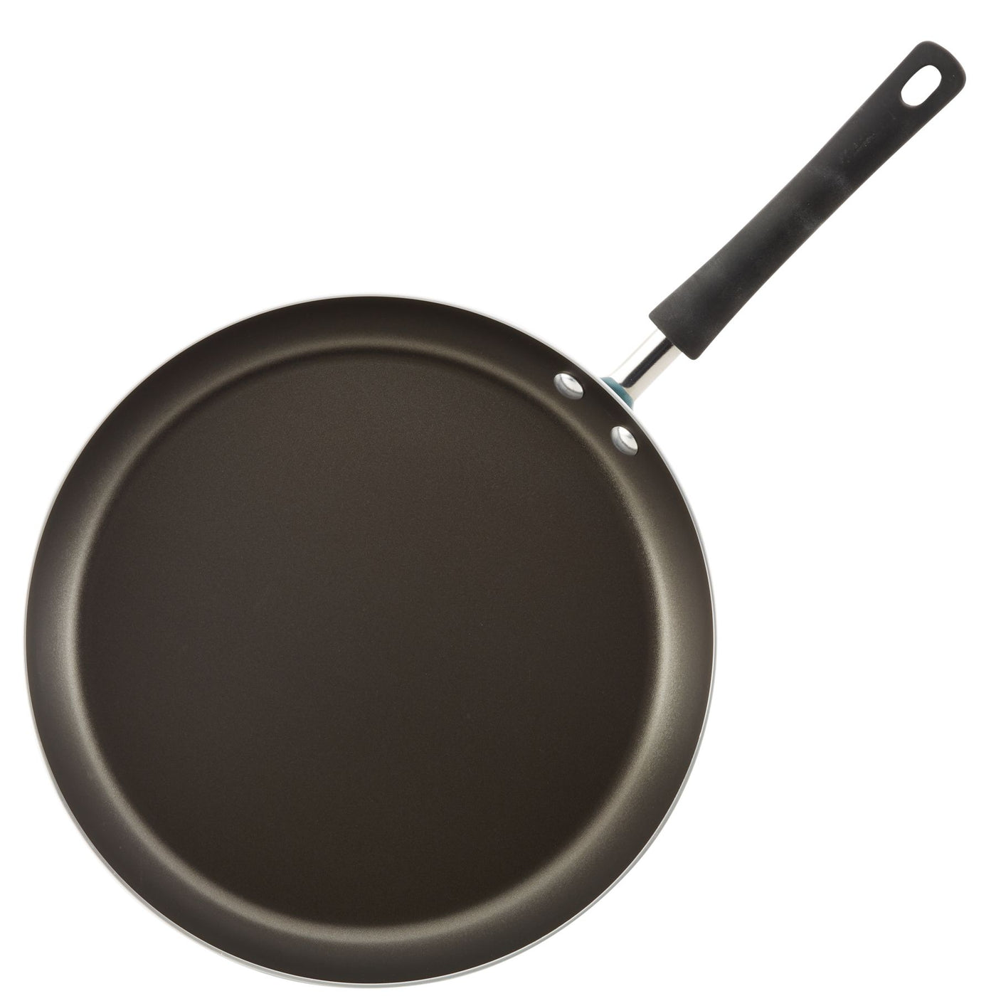 The Nonstick Frying Pan is designed with durable aluminum construction and comes with a sleek black handle for comfortable use.