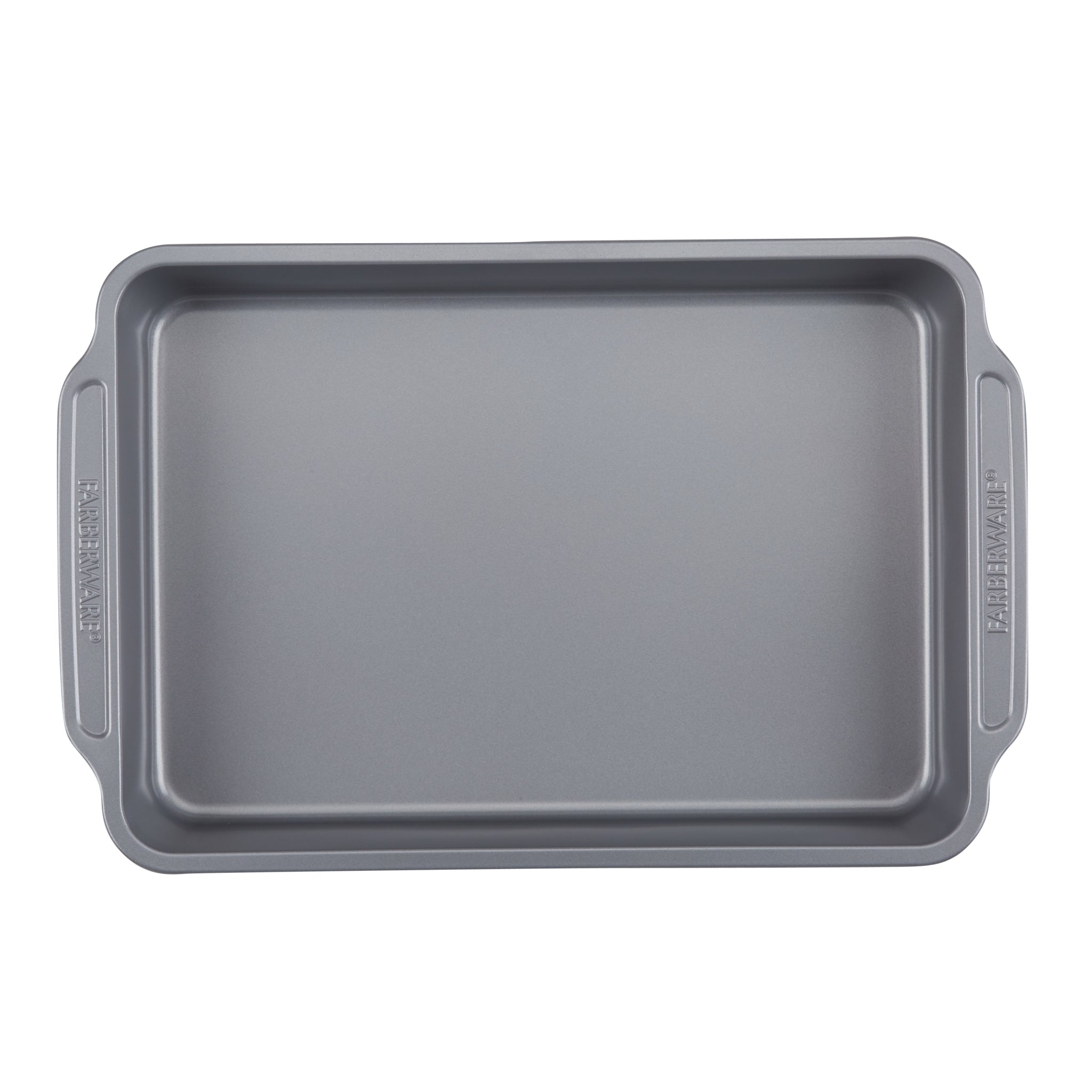 Farberware Nonstick Bakeware, Gray, Interior View, feature