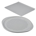 Nonstick Baking Sheet and Pizza Crisper Pan Set