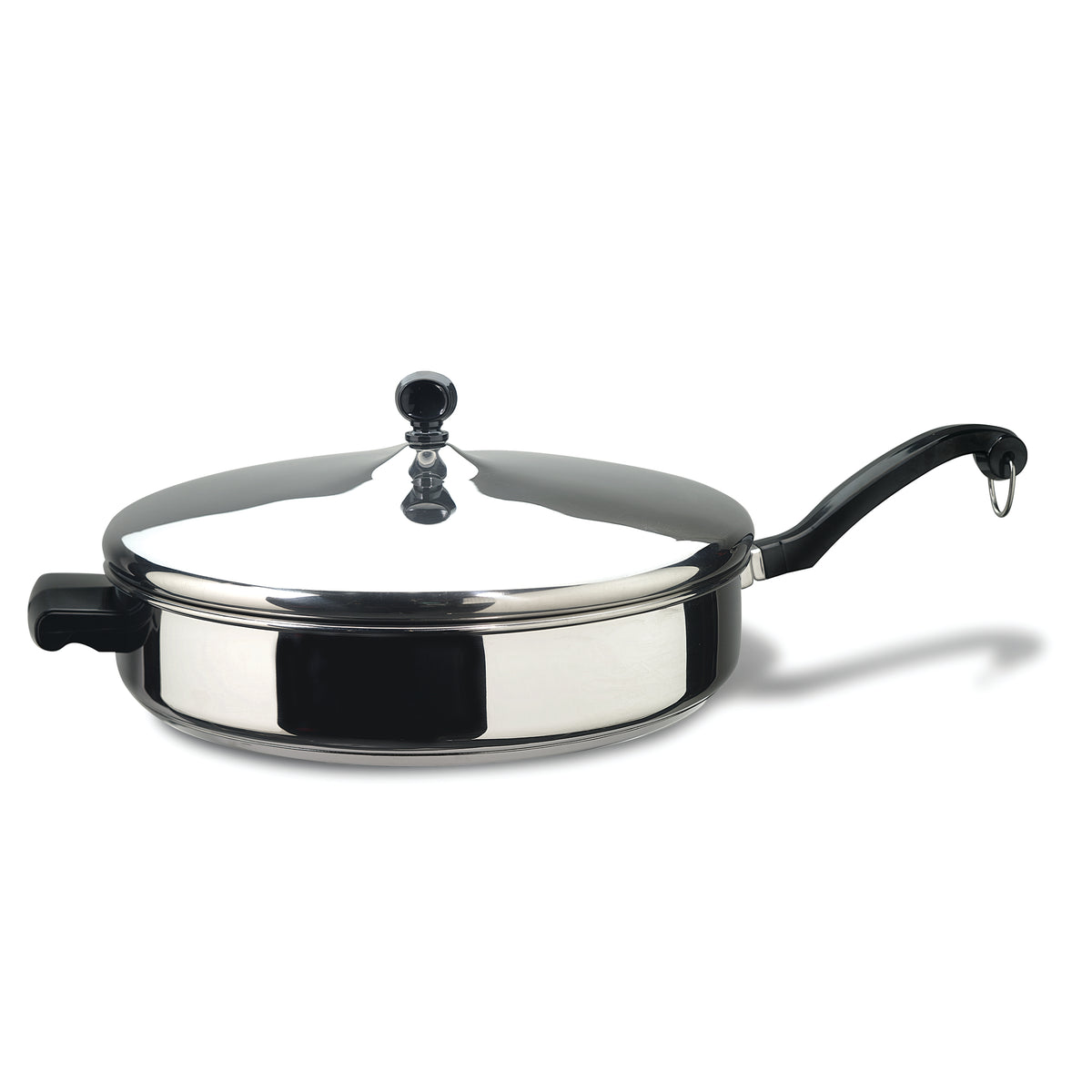 Farberware Classic Series 12 inch Covered Stainless Steel Frying Pan