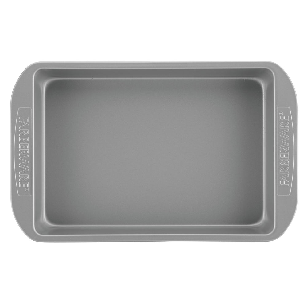 Farberware Nonstick Bakeware Baking Pan With Lid / Nonstick Cake Pan With  Lid, Rectangle - 9 Inch x 13 Inch, Gray